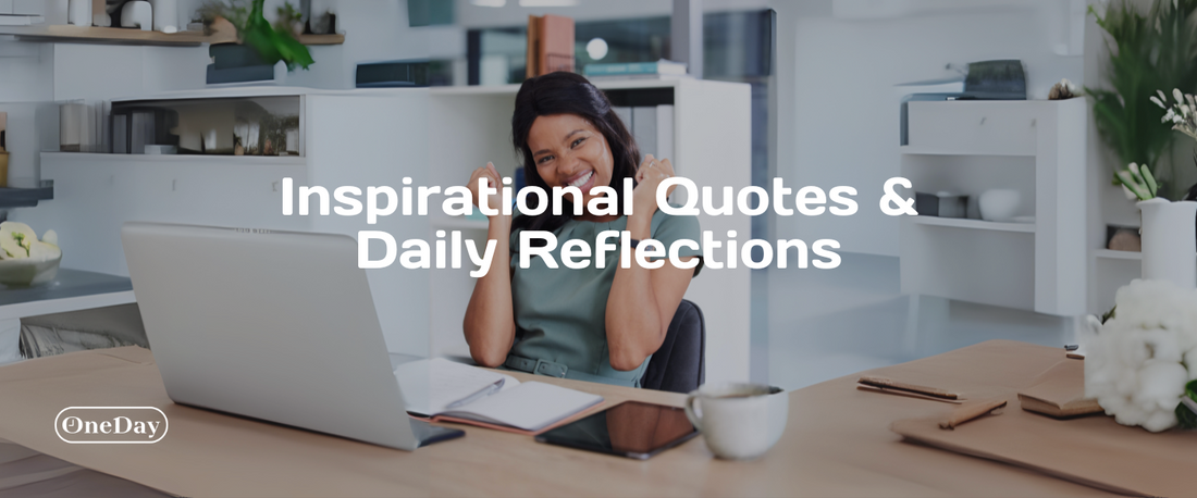 How to Use Inspirational Quotes and Daily Reflections to Stay Motivated Year-Round