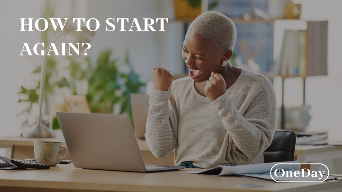 How to Start Again (Even If You’ve “Fallen Off”)